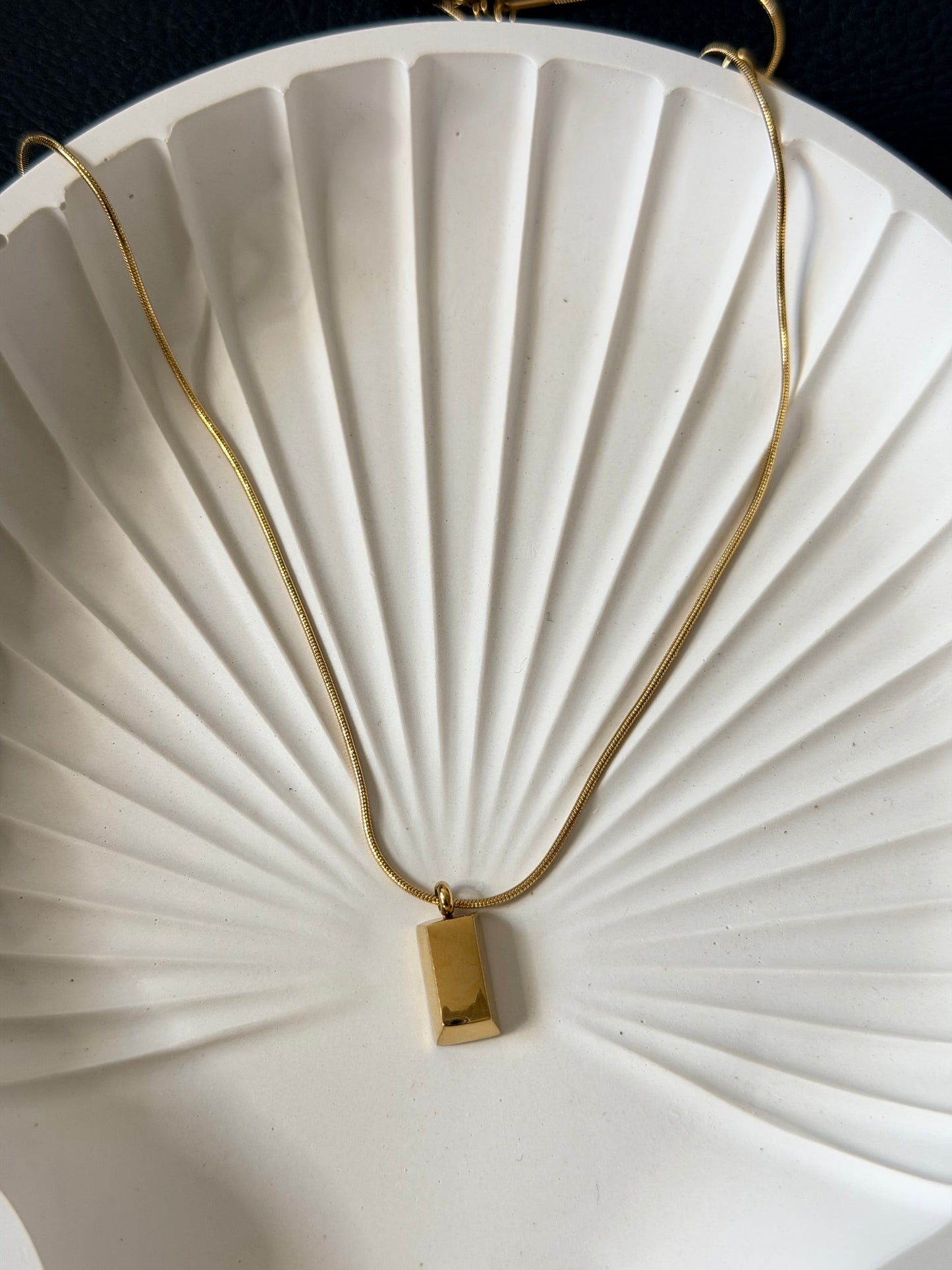 Gold Bar Necklace