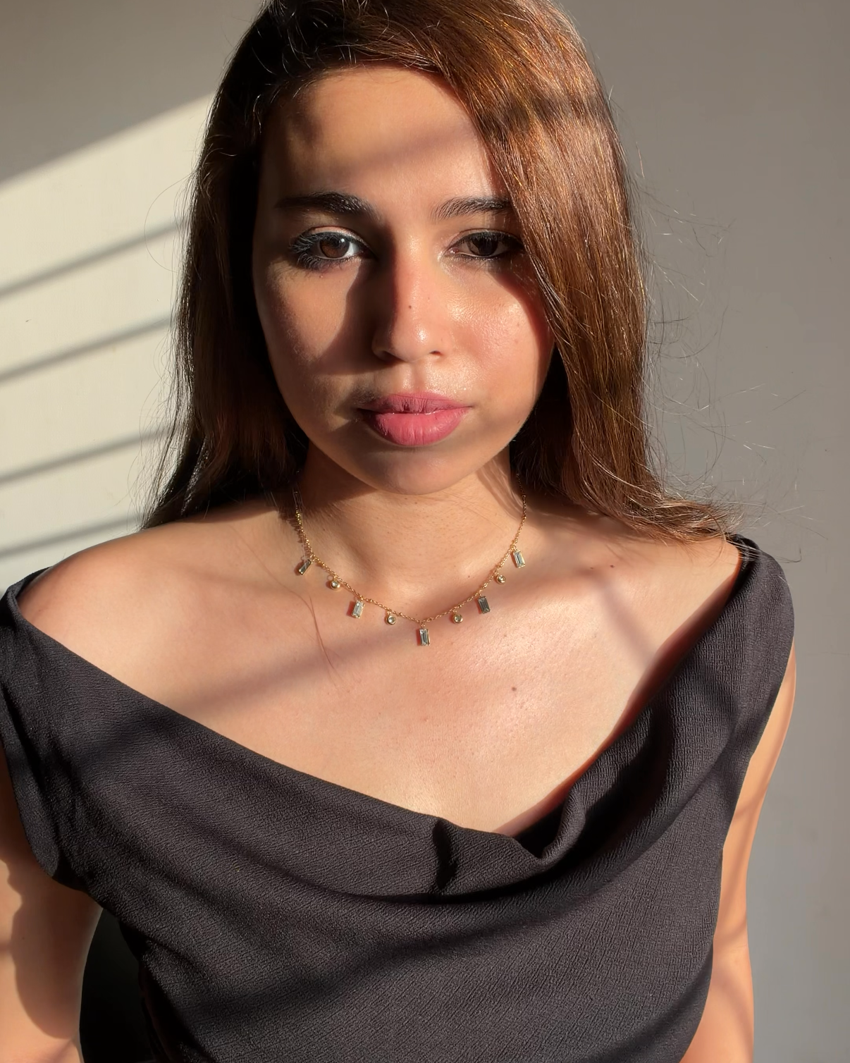 Celeste Drape Necklace