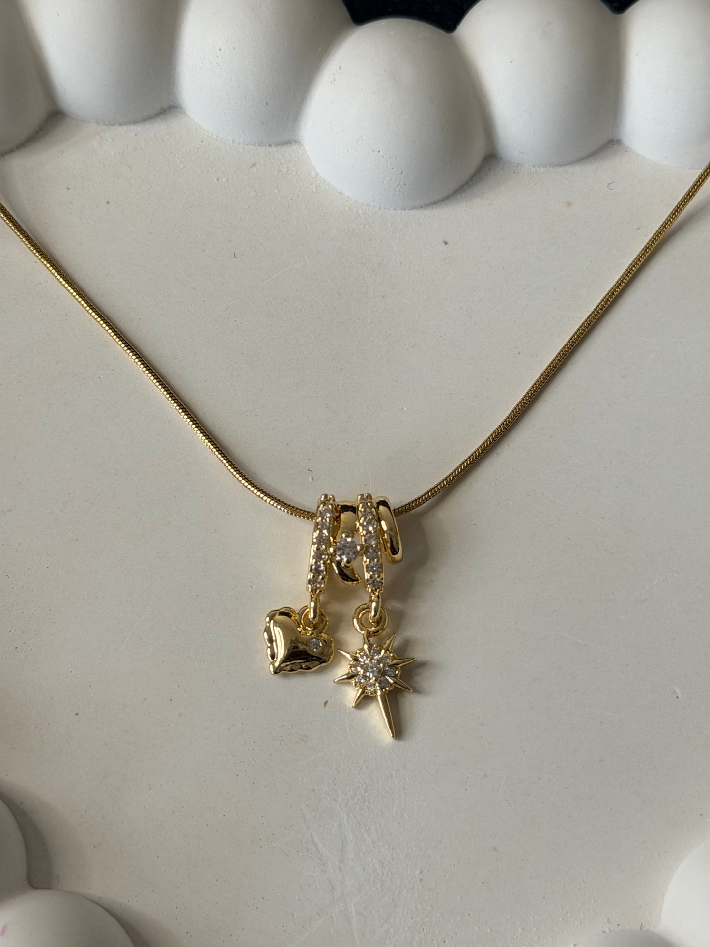 Guiding Heart Charm Necklace
