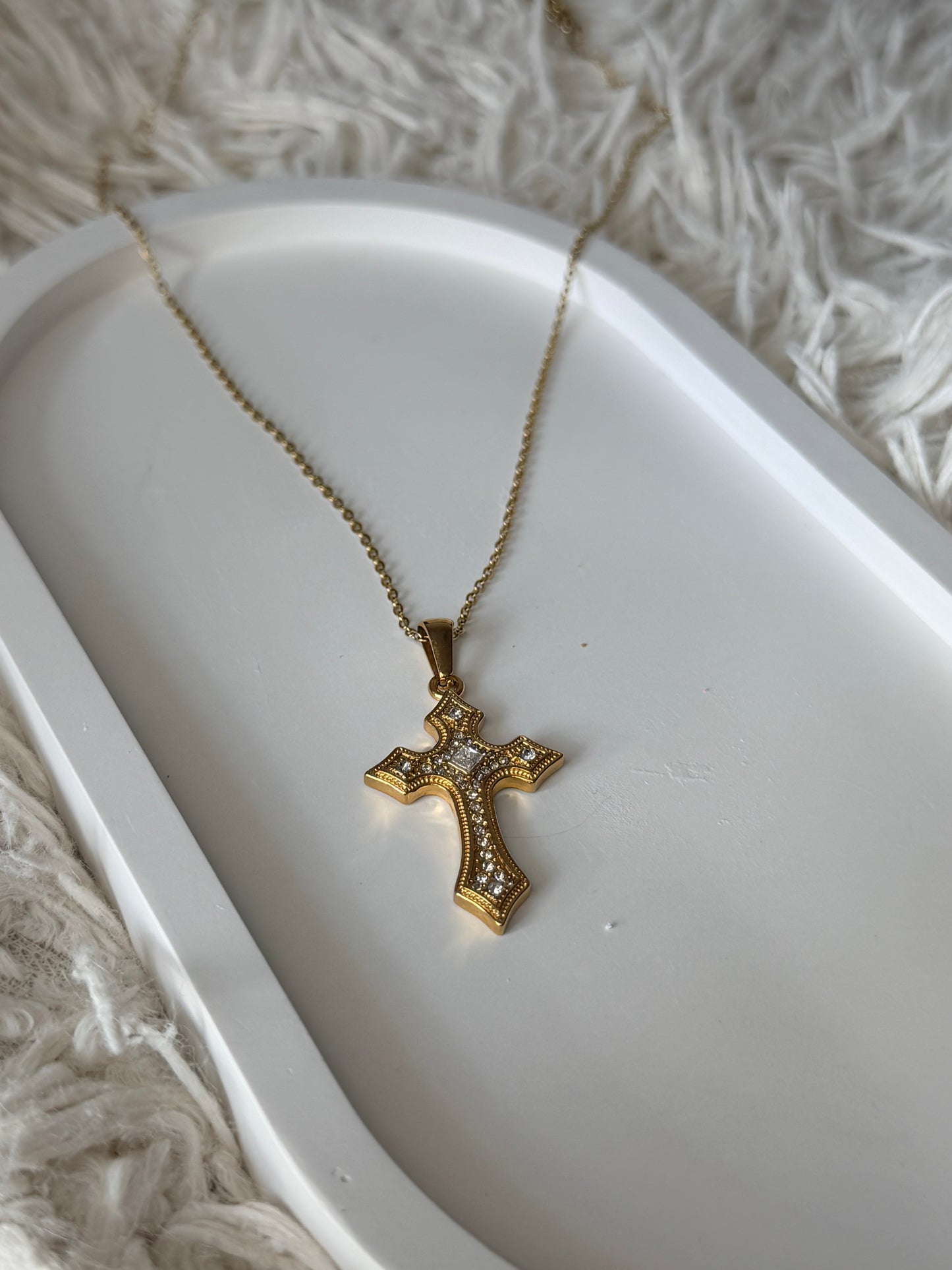 Heritage Cross Necklace