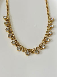 Crystal Cascade Necklace