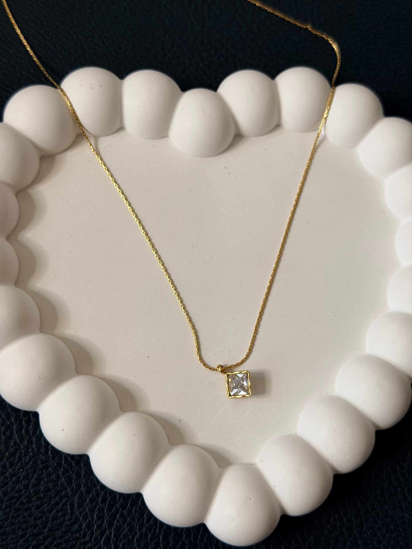 Princess Cut Necklace