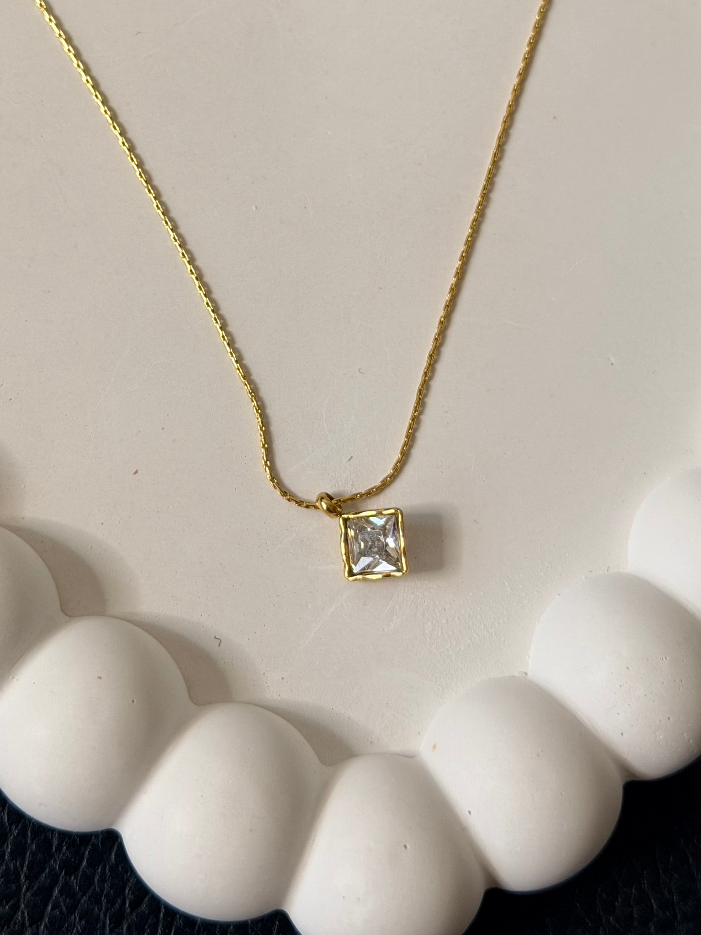 Princess Cut Necklace