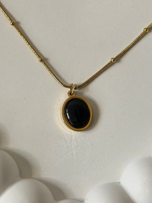 Onyx Silk Charm