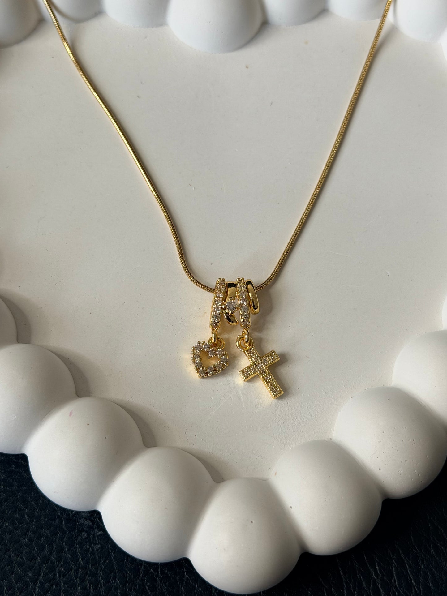 Grace & Love Charm Necklace