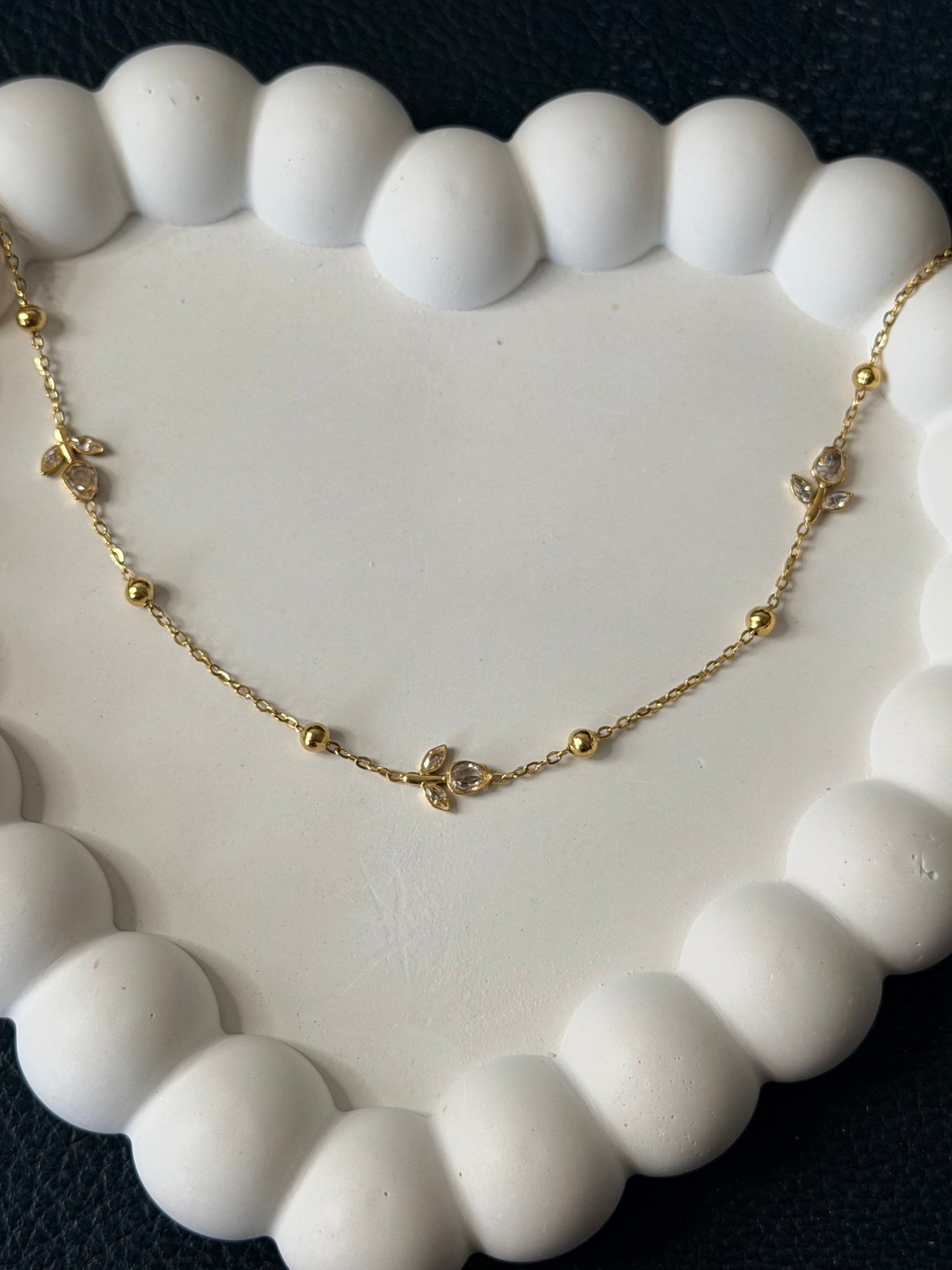 Olive Bloom Necklace