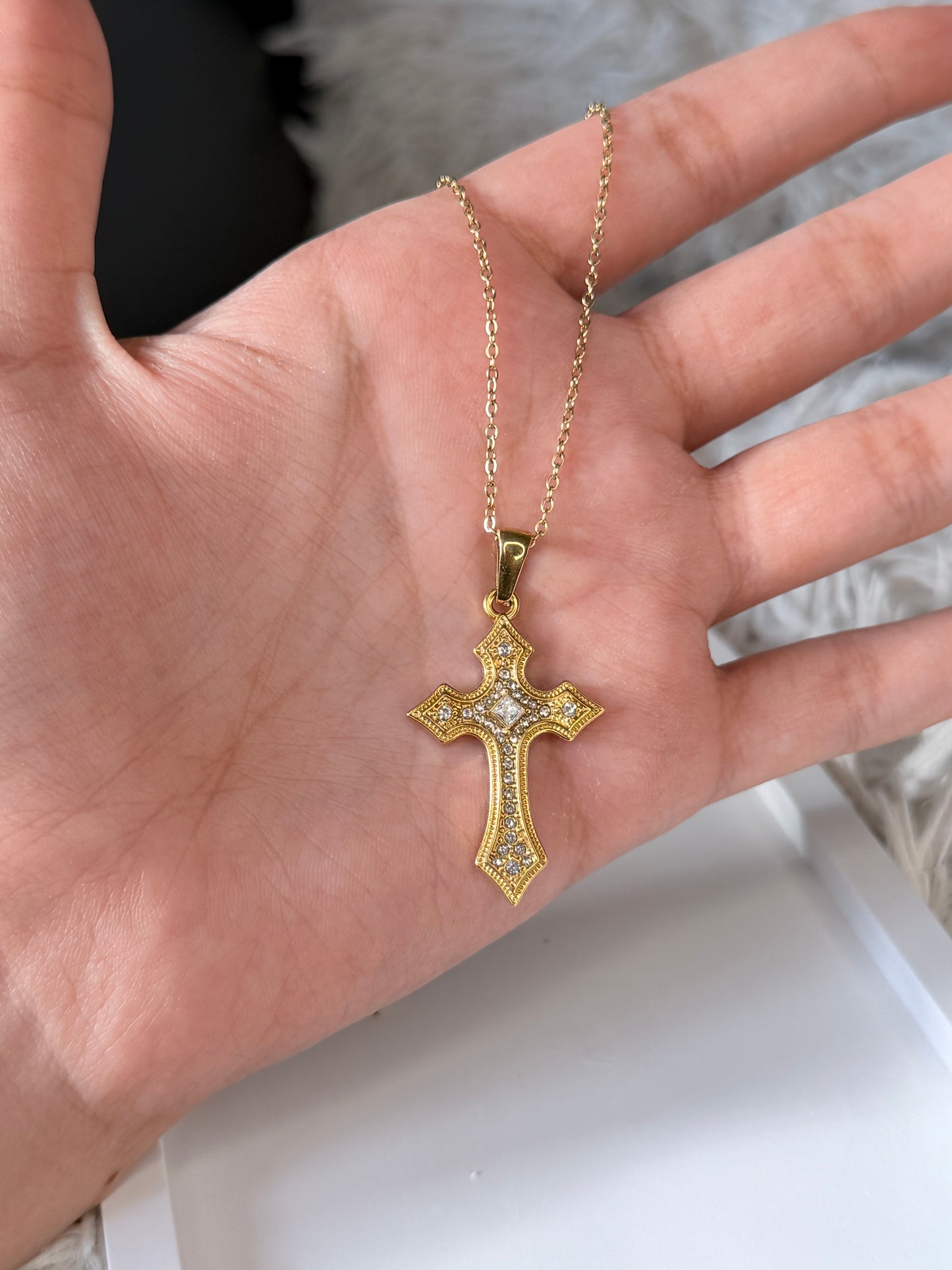 Heritage Cross Necklace