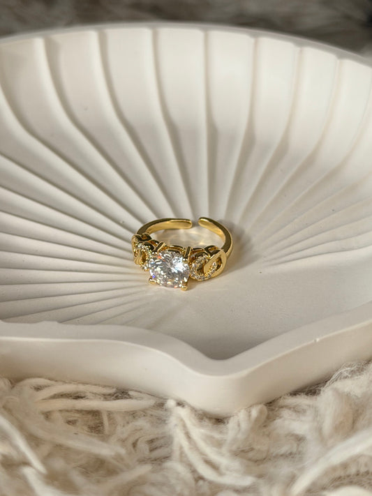 Lumina Solitaire Ring
