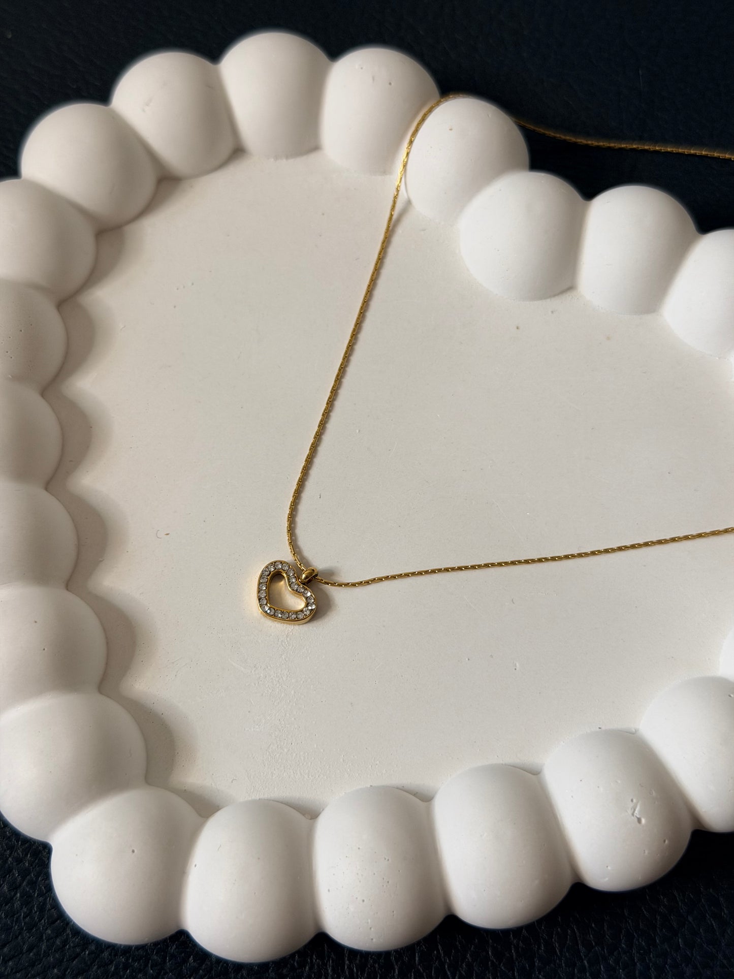 Open Heart Necklace