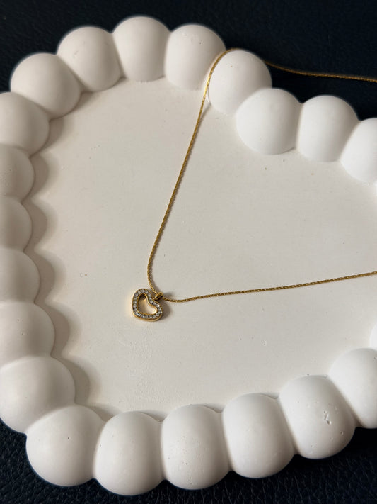 Open Heart Necklace