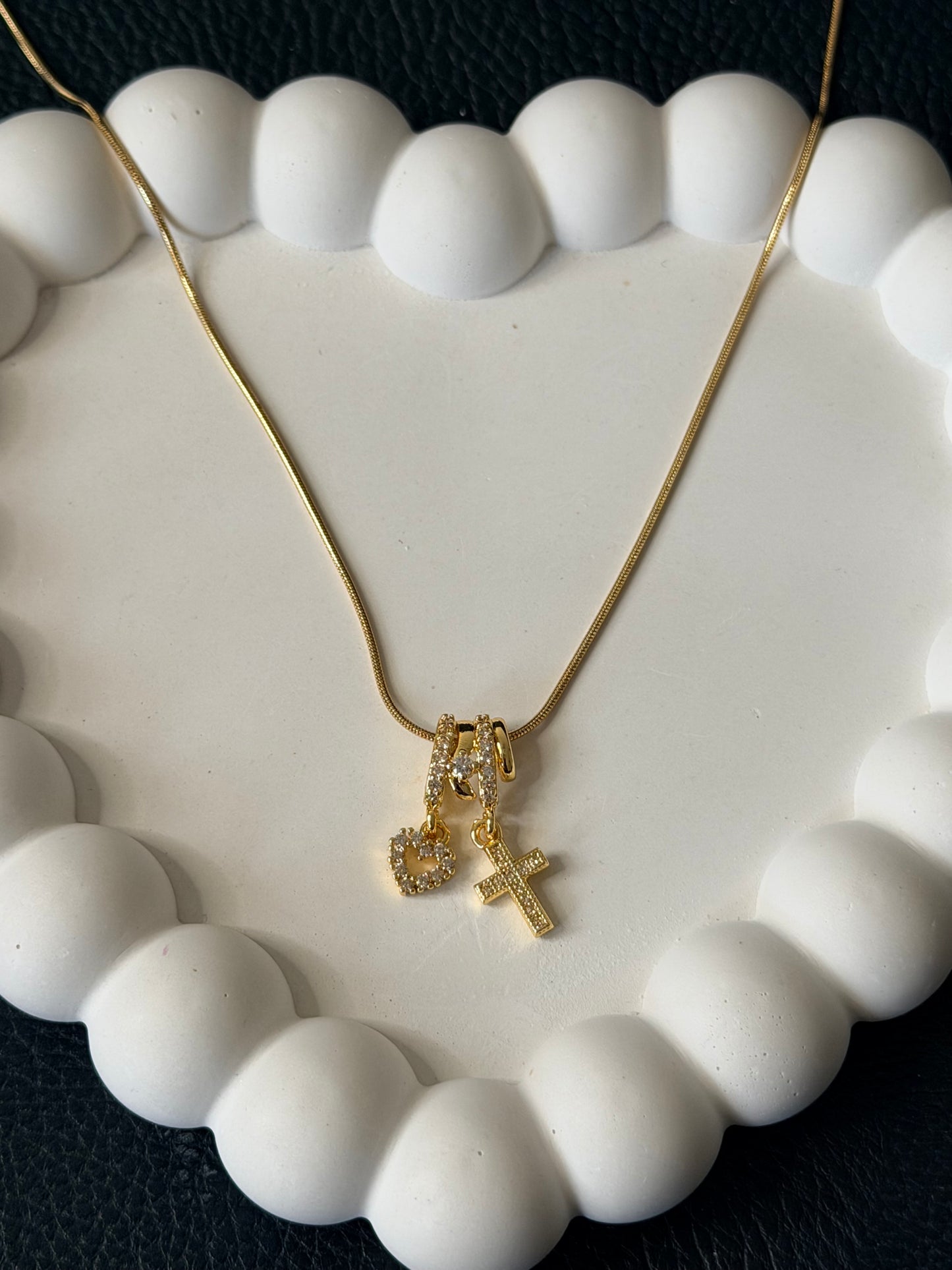 Grace & Love Charm Necklace