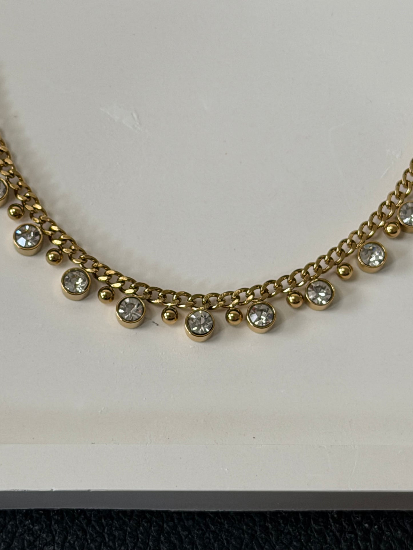 Crystal Cascade Necklace