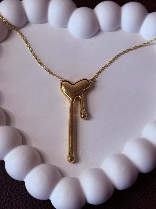 Liquid Heart Necklace