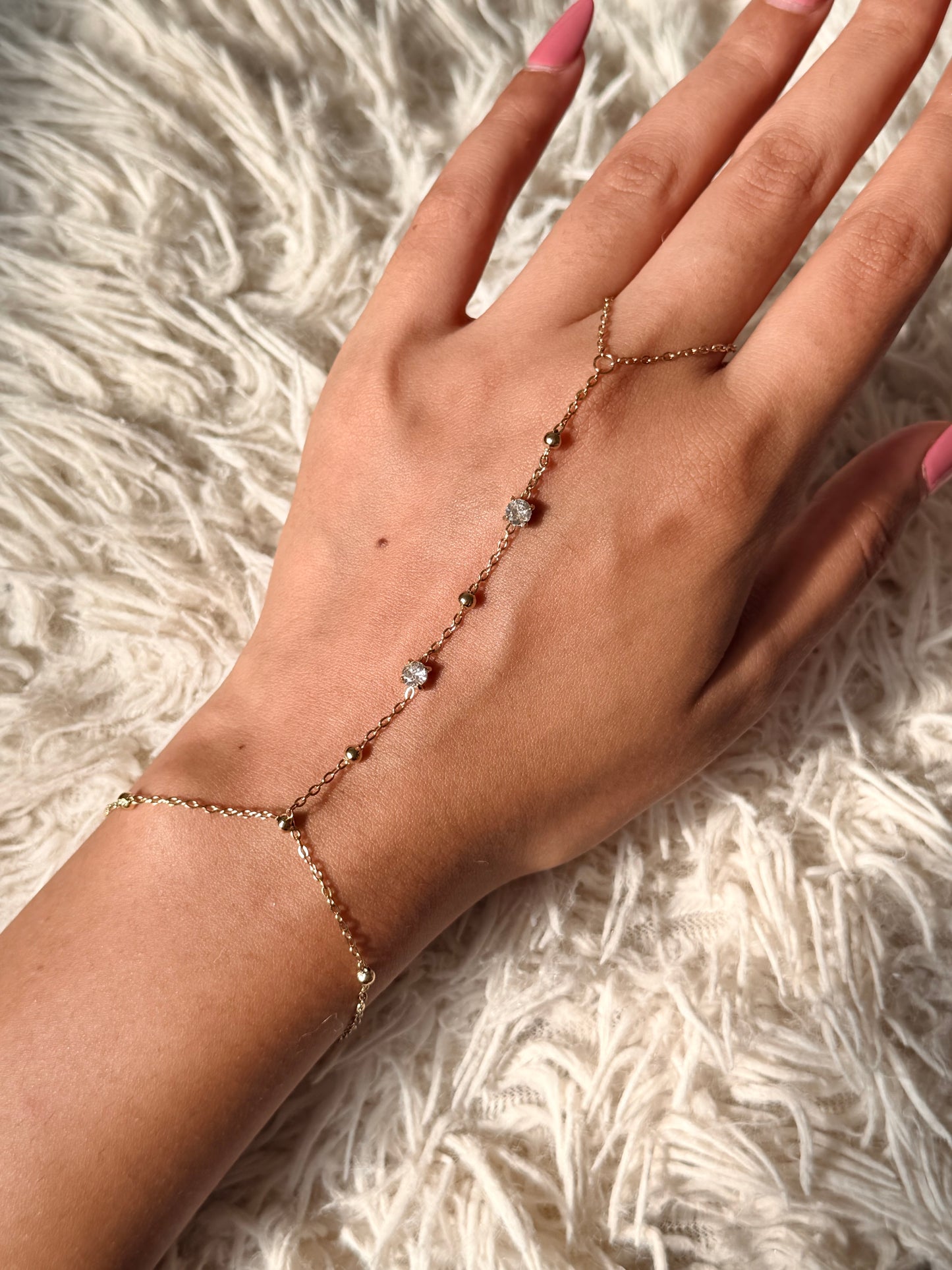 Starlight Hand Chain Bracelet
