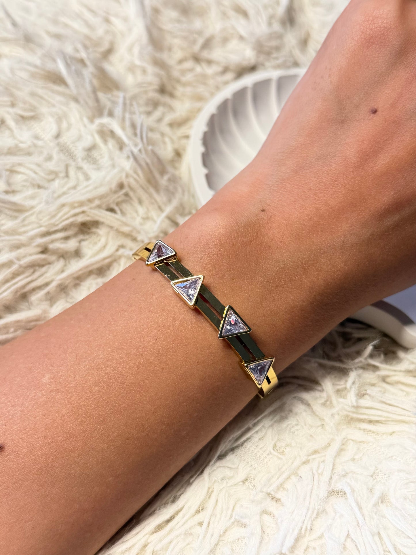 Prism Stone Kada Bracelet