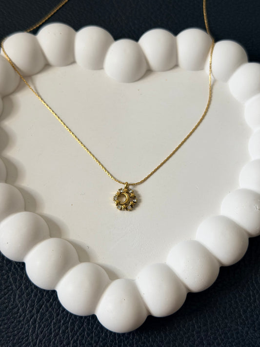 Moon Halo Necklace