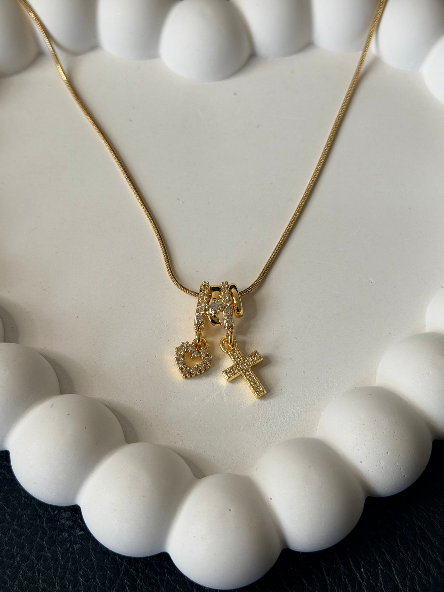 Grace & Love Charm Necklace