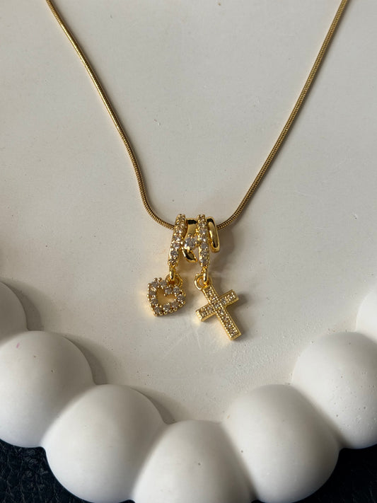 Grace & Love Charm Necklace