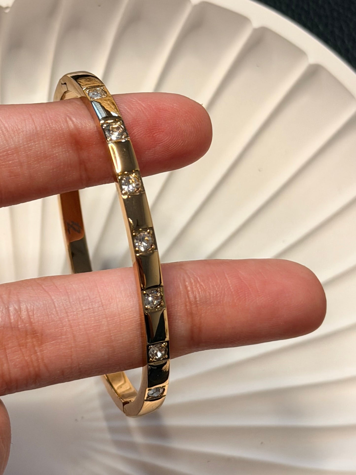 Sienna Stone Kada Bracelet