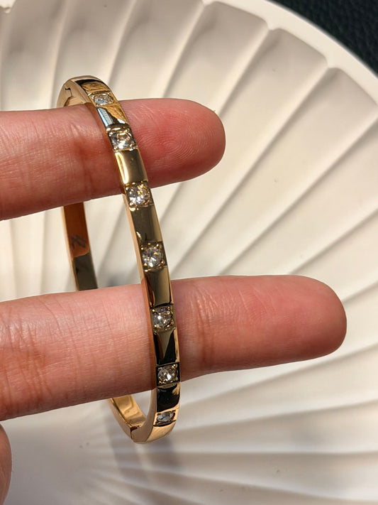 Sienna Stone Kada Bracelet