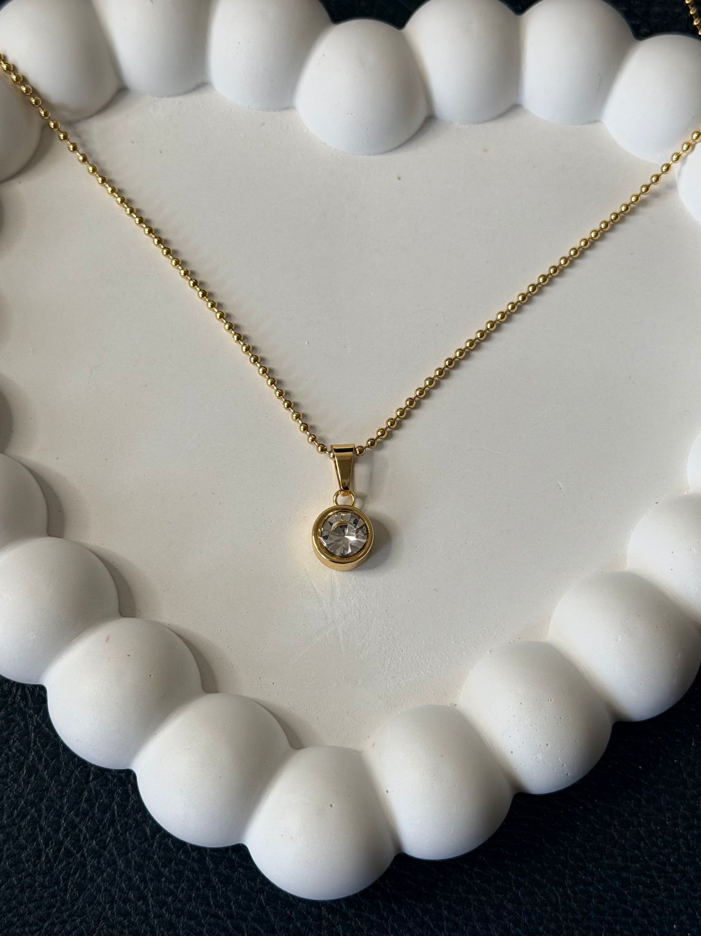Timeless Solitaire Necklace