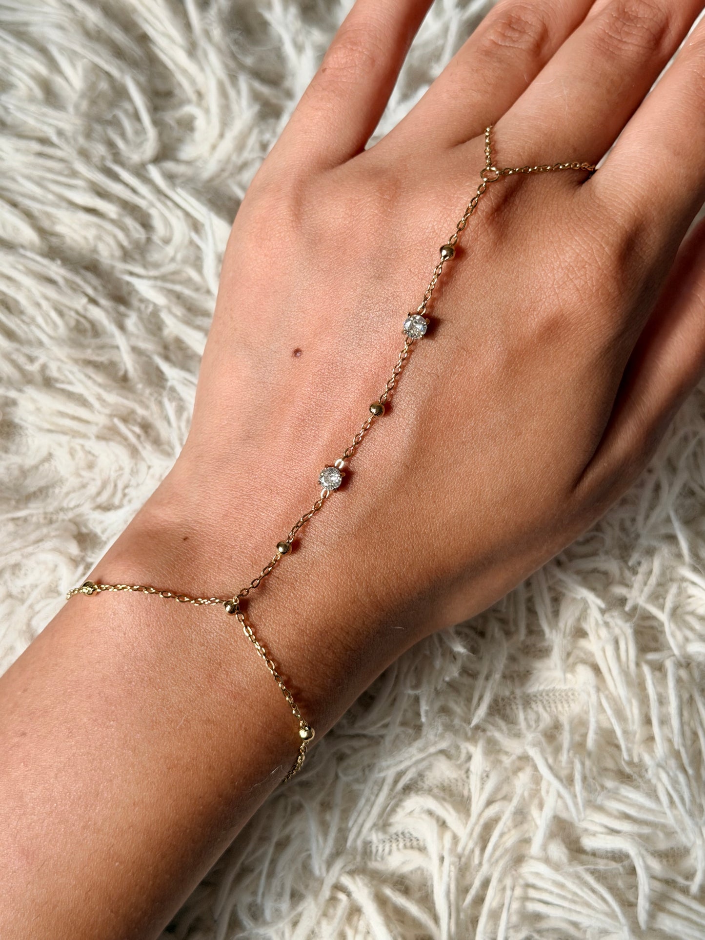 Starlight Hand Chain Bracelet