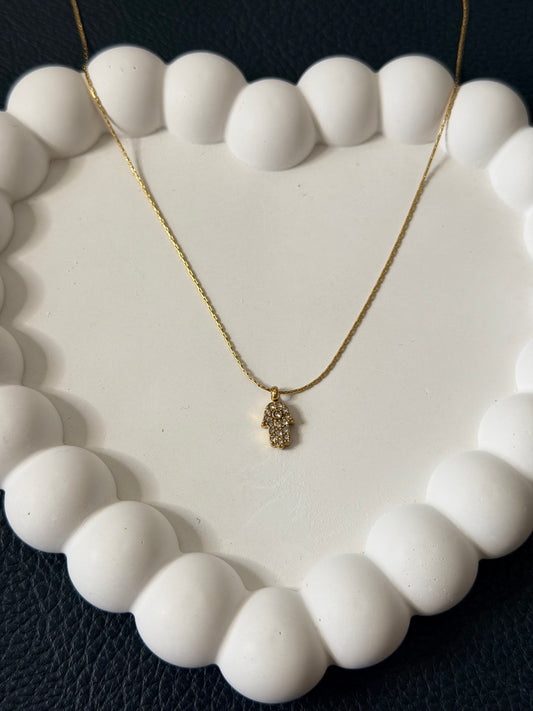 Hamsa Hand Necklace