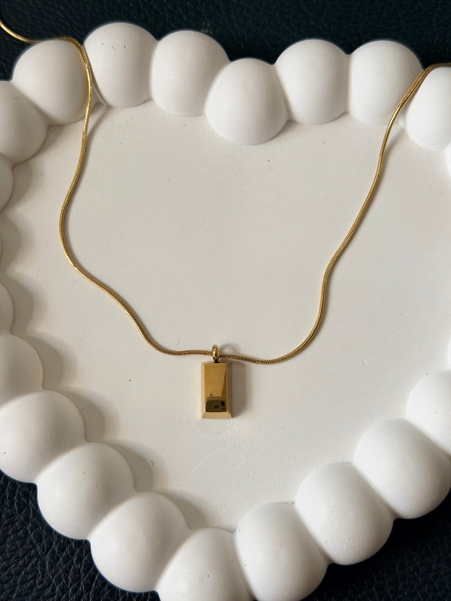 Gold Bar Necklace