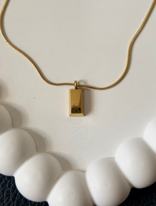 Gold Bar Necklace