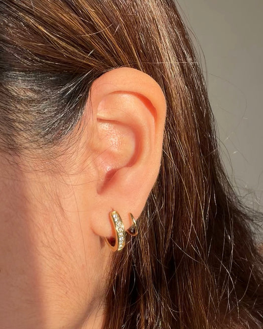 Valencia Double Hoops
