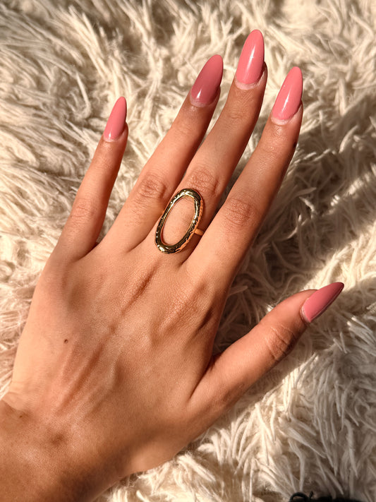 Lunelle Textured Ring
