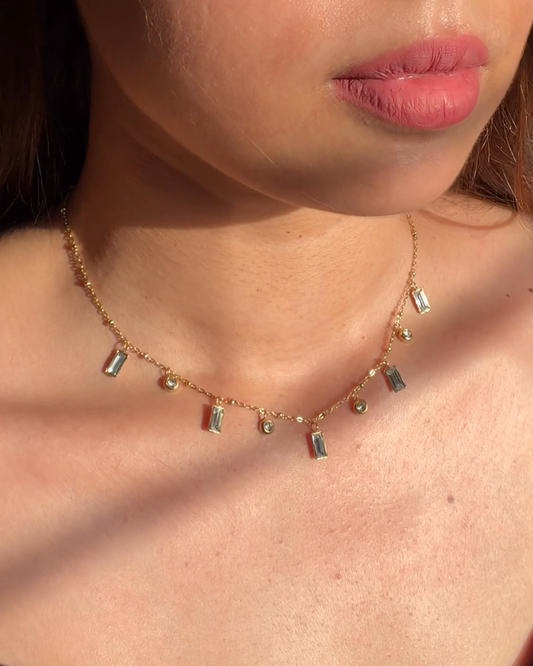 Celeste Drape Necklace